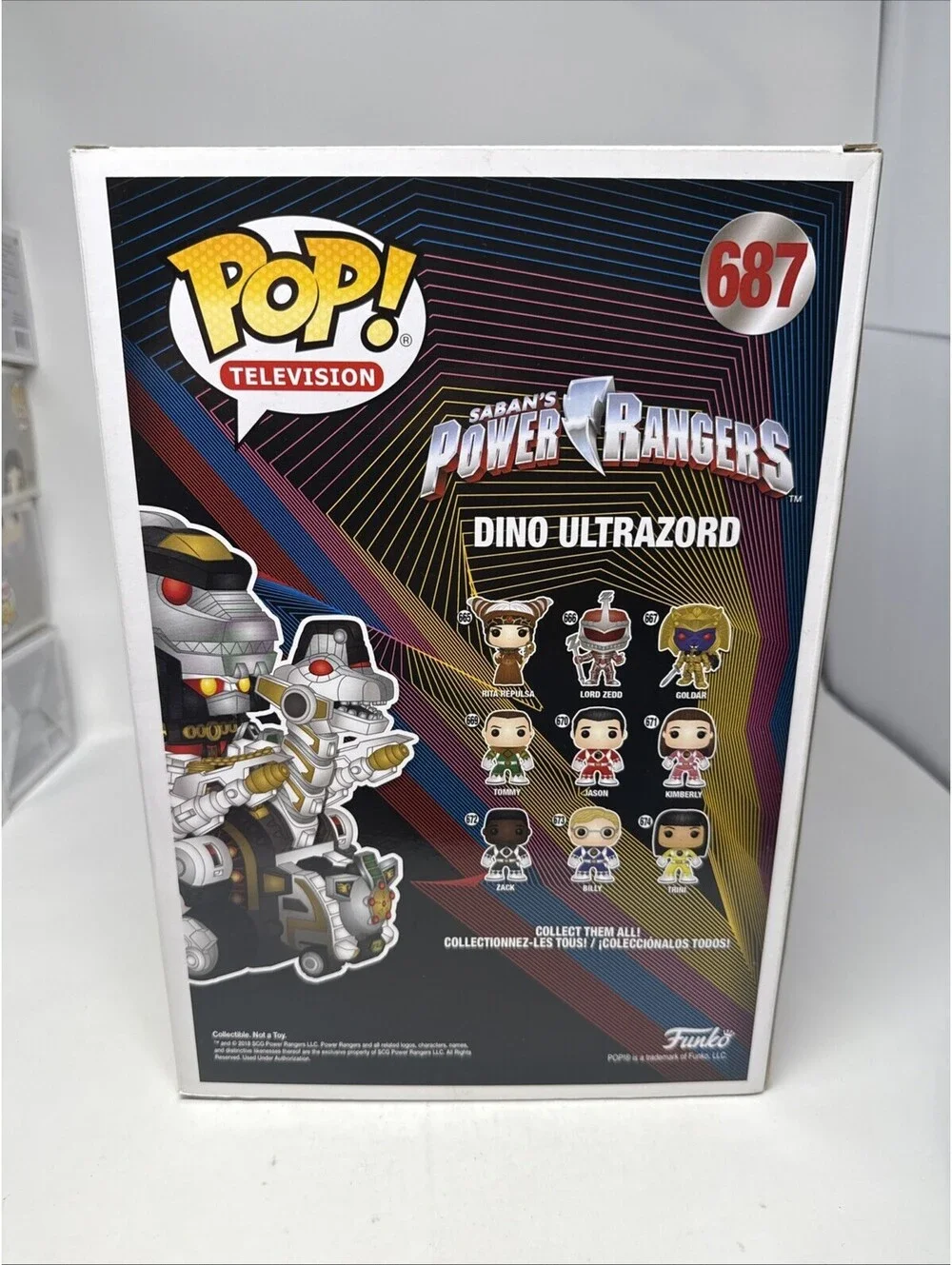 Funko POP! Television Power Rangers Ultrazord #687 Target Exclusive NOT MINT